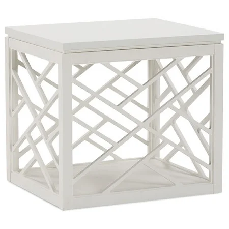 Cottage End Table with Removable Top